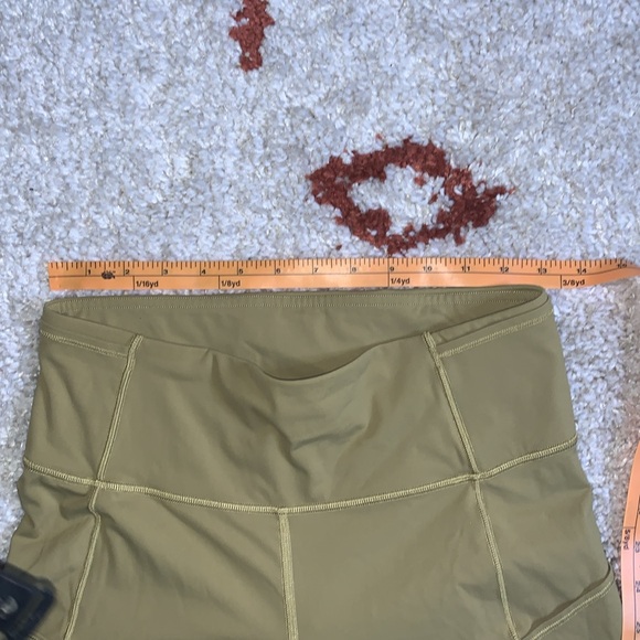 Lululemon- Like New- Sz 8- Fast and Free II- 28”- Bronze Green- 7 Pockets! - Picture 13 of 16